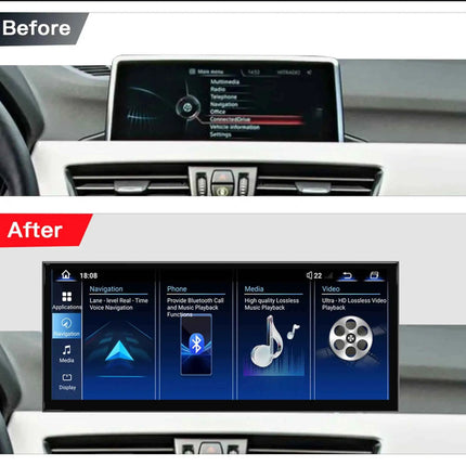15.8 "Linux HD Screen Car Radio For BMW F45 F46 F87 2013-2018 NBT EVO Stereo Car Multimedia GPS Naviagtion DSP Touch Screen 4G Audio Carplay