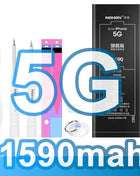 NOHON  High Capacity Phone Battery for iPhone 13 13Pro 12 Pro 11 X XR XS 12Mini 13PM 15Pro MAX 14 SE SE2 SE3 Replacement Bateria