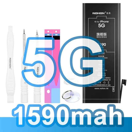 NOHON  High Capacity Phone Battery for iPhone 13 13Pro 12 Pro 11 X XR XS 12Mini 13PM 15Pro MAX 14 SE SE2 SE3 Replacement Bateria