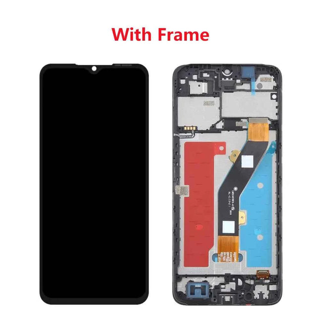 Mobile Phone Lcds For ZTE Blade A34,A54,LCD DIsplay Touch Screen Digitizer Panel With Frame Assembly Replacement Repair Parts6.6