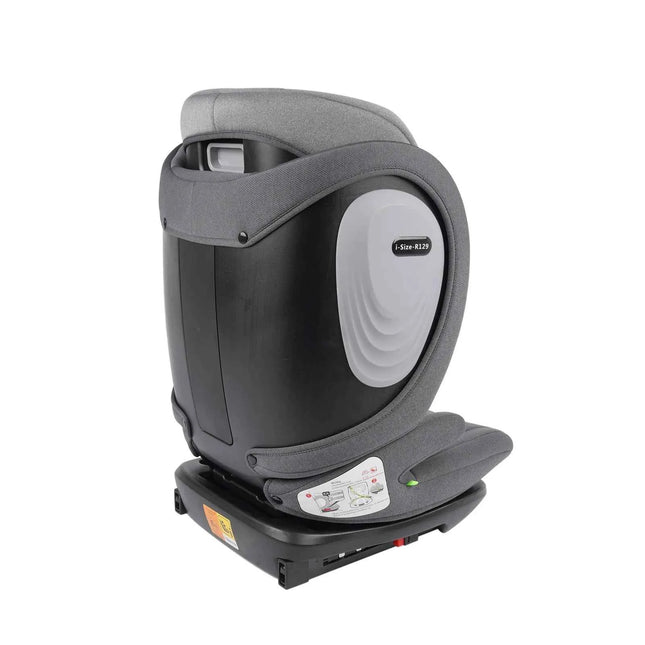 AP02 KL004 Car Seat Child Car Seat with ISOFIX, ECE R129 Certified, For 3 to 12 Years, 100-150 CM, 11-36 kg Black Grey