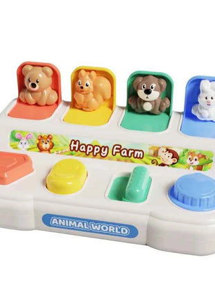 Interactive Activity Pop Up Toy for Babies Cause and Effect Toy Baby Development Games Montessori Educational Learning Toys