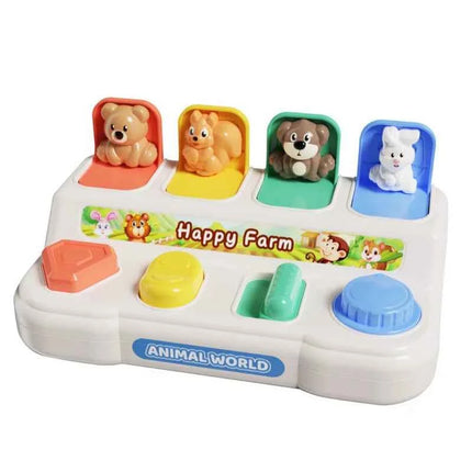 Interactive Activity Pop Up Toy for Babies Cause and Effect Toy Baby Development Games Montessori Educational Learning Toys