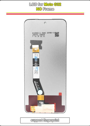 Nuovo LCD per Motorola Moto G32 2022 ‎ Sostituzione del gruppo touch screen display LCD per Moto G32 XT2235 XT2235-2 LCD con cornice