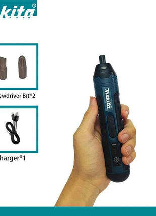 Avvitatore Elettrico Makita Cordless Brushless 1300mAh Ricaricabile Multifunzione per Smontaggio