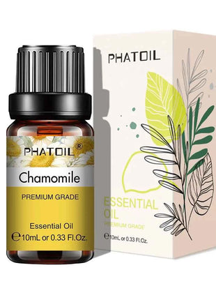 PHATOIL Natural Plant Essential Oil 10ml Eucalyptus Lavender Bergamot Vanilla Peppermint 1PCS Aroma Essential Oils For Diffuser