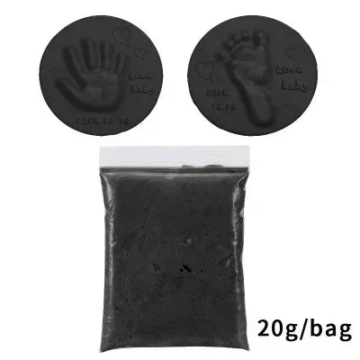 Impronta del bambino Creatori di argilla Infantile Asciugatura dell'aria Argilla morbida 3D Impronta digitale Impronta Zampa Kit Genitore-figlio Inkpad Giocattolo fai da te Souvenir per bambini