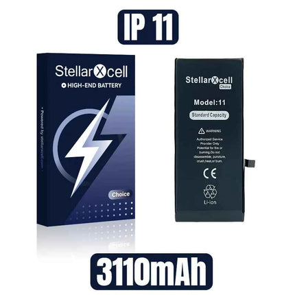 Choice StellarXcell OEM Chip Battery Replacement for IPhoneSE 7 8 X XR XS XSMAX iphone11 12pro 13mii 14pro 15Pro  Replacement