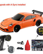 Upgraded Gyro 1/43 RC Drifting Car Racing RTR 4WD High Speed Radio Control Model 2.4G Drift Race Vehicle Mini Gifts