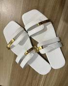 Women's Shoes Summer Flats Flip Flops Dress Shallow Casual Women's Slides Rome Open-toe Slippers for Women Slingback Sandals 2023