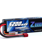 1/2 Units Zeee Lipo Battery 2S 7.4V 100C 5200mAh with Deans Connector for RC Car Truck Vehicle Buggy Losi RC Racing Models Parts
