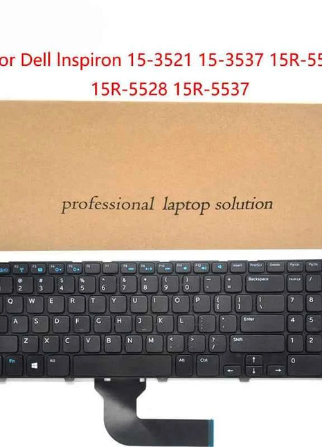 New Replacement Keyboard Compatible for Dell Inspiron 15-3521 15-3537 15R-5521 15R-5528 15R-5537 M531R Vostro 2521 Laptop