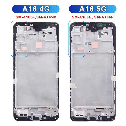 AMOLED A16 Display For Samsung A16 4G A165F LCD Display Touch Screen Digitizer For Samsung A16 5G A166 SM-A166B LCD 100% Test