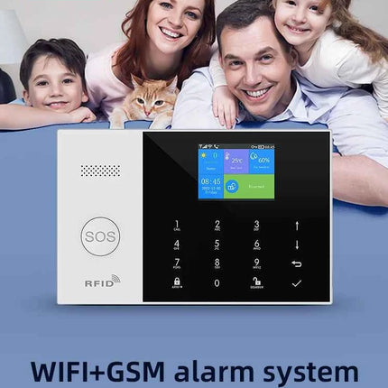 Tuya Smart Wifi GSM Security Alarm System for Home Wireless 2G Alarm System Panel Smart Life App Control work with Alexa