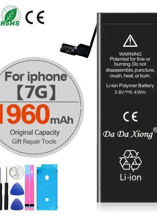 High Capacity Battery For iPhone 4 4S 5 5S 5C SE 2020 6 6S 7 8 SE2 Plus X XR XS 11 Pro Max Mobile Phone Pack New 0 Cycle Seal