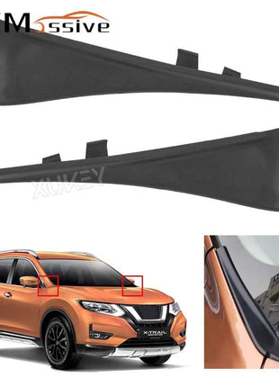 2 pz Sinistra Destra Parabrezza Anteriore Tergicristallo Lato Cowl Estensione Della Copertura Trim Per Nissan X-Trail T32 Rogue 14-20 66895-4CL0A 66895-4BA1A