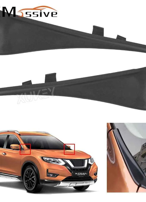 2 pz Sinistra Destra Parabrezza Anteriore Tergicristallo Lato Cowl Estensione Della Copertura Trim Per Nissan X-Trail T32 Rogue 14-20 66895-4CL0A 66895-4BA1A