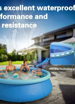 Piscina gonfiabile Staffa quadrata Piscina rotonda Piscina per famiglie all'aperto Piscina per giochi d'acqua per il bagno