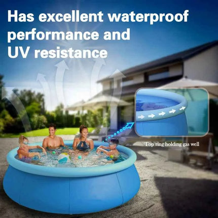 Piscina gonfiabile Staffa quadrata Piscina rotonda Piscina per famiglie all'aperto Piscina per giochi d'acqua per il bagno