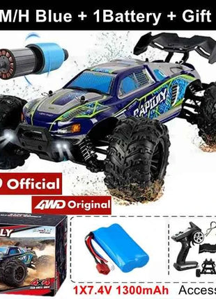 4WD Remote Control Car Off Road 4x4 RC High Speed Buggy Truck Super Brushless 50 or 80KM/H Fast Drift Racing Toy Kids Adults