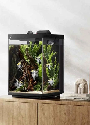 NEW XIAOMI Smart Desktop Fish Tank 10L Remote Feeding Via APP Professional Filtration System Work With Mi Home