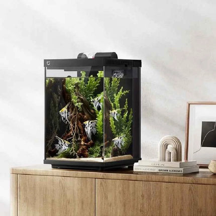 NEW XIAOMI Smart Desktop Fish Tank 10L Remote Feeding Via APP Professional Filtration System Work With Mi Home