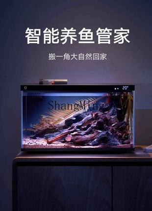 CL  fish tank small living room filter ecological full set of landscaping desktop aquarium