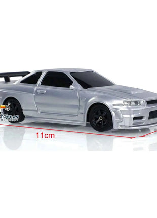 Gifts 1/43 RC Drift Car with Gyro Upgraded Ver 2.4G Remote Control Mini Drift Race Car 4WD Radio Control RC Toys Traffic Cones