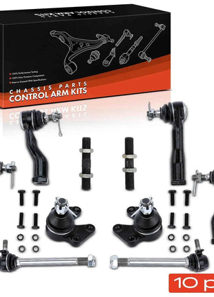 Frankberg 10x Braccio di Controllo Sospensione Asse Anteriore Sinistro Destro per KIA Sportage SUV K00 2.0L 1998-2004 K9889 ES3487