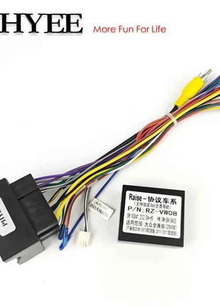 Adattatore per cablaggio CAN Bus, per VW Golf 7 Jetta Polo Caddy Tiguan, cavo Quadlock a 52 pin, per multimediale Android per auto a 16 pin