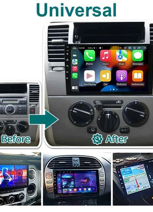 7" 9" 10" Universal Android 14 Auto Carplay Car Radio For VW Volkswagen Nissan Hyundai 2 DIN Autoradio Stereo Multimedia Player