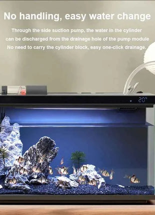 NEW MIJIA Smart Fish Tank MYG100 Work With Mijia APP Mobile Controlled Remote Feeding Smart Lighting System Light Aquarium CN