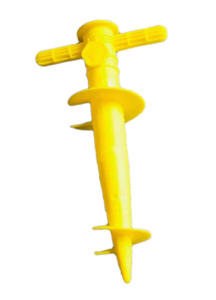 1PC Base per ombrellone regolabile in plastica Sun Beach Patio Strumenti di fissaggio a terra di sabbia Supporto di ancoraggio Spike Auger Keep Holder Accesso al giardino