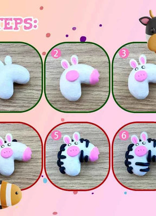 Blocco di argilla polimerica 24/32 colori con scatola di colori per attrezzi Set Processo di stampaggio Forno Cottura Accessori fai da te fatti a mano per bambini principianti