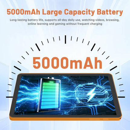 ANRY Tablet Android 16 da 8,68 Pollici con Chiamate 4G, Processore Octa Core T616, 16GB RAM, 64GB ROM, Batteria 5000mAh, WiFi, GPS, Tablet PC 2026 con Slot SD e SIM