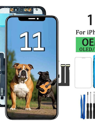 OLED Pantalla for iphone 11 LCD Display Touch Screen Digitizer Assembly for iPhone 11 LCD Screen Replacement