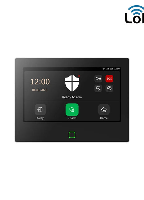 Distanza di trasmissione 500 m 7 pollici GSM LoRa Staniot Versione Sistema di allarme di sicurezza Tuya WiFi 4G Smart Home Kit allarme antifurto Casa
