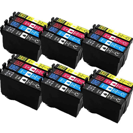 502XL Ink Cartridges for Epson T502 Compatible with WorkForce Pro WF-7830DTWF WF-7835DTWF WF-7840DTWF Printer