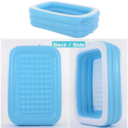 Piscina gonfiabile grande 2/3M Piscine grandi con cornice rimovibile per bambini in famiglia Desmomtables Alberca fuori terra