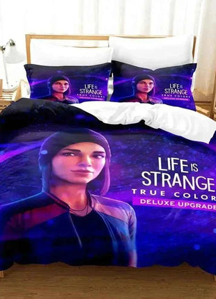 Game Life Is Strange Before The Storm Bedding Set,Duvet Cover Set,King Queen Twin Size Quilt Cover Set for Boys Girls Adult