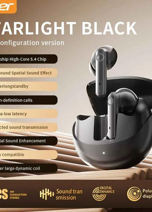 Acer Ohr546 Bluetooth Headphones 2025 New Model Wireless Earphones In-Ear Design Comfortable to Wear for Sports, Running, and Calls, Noise Reduction, Compatible with Mobile Phones, Tablets, and Laptop Devices