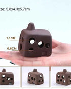 Ceramic House Fish Tank Aquarium Decoration Fish Shrimps Shelter House Pottery Scorpion House Canister Simulation Stone Ornament