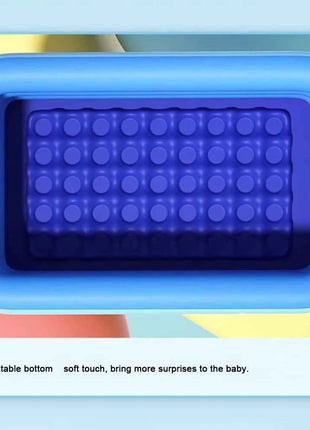 Piscina gonfiabile da 1,1 M 1,2 M Piscina gonfiabile per interni ed esterni in PVC Piscina ispessente per cartoni animati per piscina per bambini