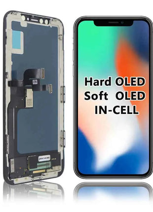 AAA+++ OLED For iPhone X XR XS Max LCD Incell For iPhone 11 12 Pro Max 13 Mini 14 Pro Max Plus Display Screen Digitizer Assembly