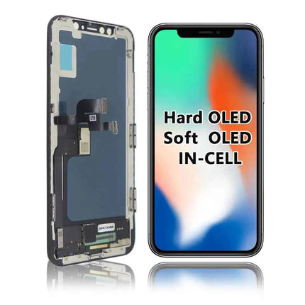 AAA+++ OLED For iPhone X XR XS Max LCD Incell For iPhone 11 12 Pro Max 13 Mini 14 Pro Max Plus Display Screen Digitizer Assembly
