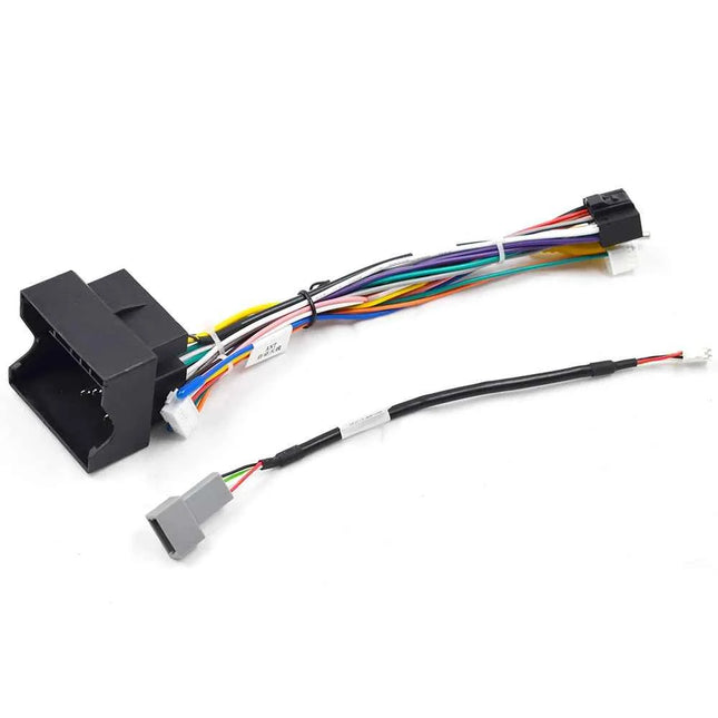 Cablaggio a 16 pin di alta qualità con scatola di decodifica CANBUS - Ideale per Peugeot 2008/3008/308/307 e Citroen C5/C4