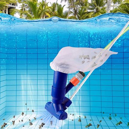 Copertura per piscina rotonda da 6 piedi Copertura per piscina stile coulisse per esterni per piscine Rete da pesca pulita per aspirapolvere per piscina per accessori per piscina
