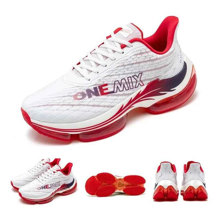 Scarpe da corsa con cuscino d'aria ONEMIX per donna, scarpe da ginnastica estive leggere con superficie in rete traspirante, scarpe sportive per fitness all'aperto