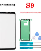 1Set New LCD Front Outer Glass Touch Screen Outer Panel Lens For Samsung Galaxy S8 S9 S10 S20 Note 8 9 10 Plus Ultra