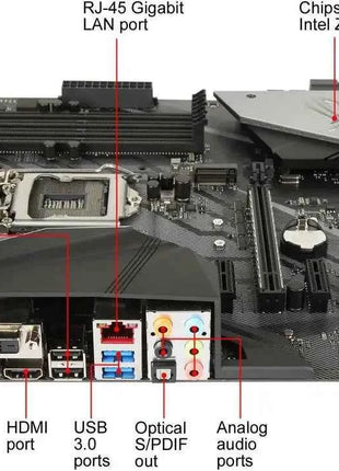 ASUS ROG STRIX Z370-F GAMING LGA1151 DDR4 DP HDMI DVI M.2 Z370 ATX